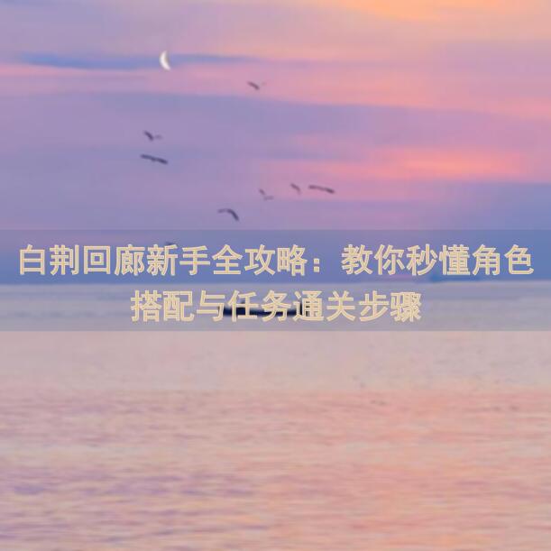 白荆回廊新手全攻略：教你秒懂角色搭配与任务通关步骤