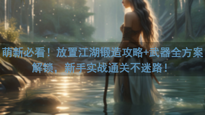 萌新必看！放置江湖锻造攻略+武器全方案解锁，新手实战通关不迷路！