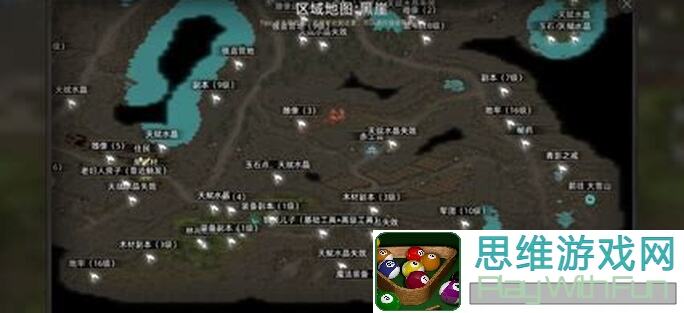 10分钟速通指南：部落与弯刀火魔之地资源分布地图全解析！